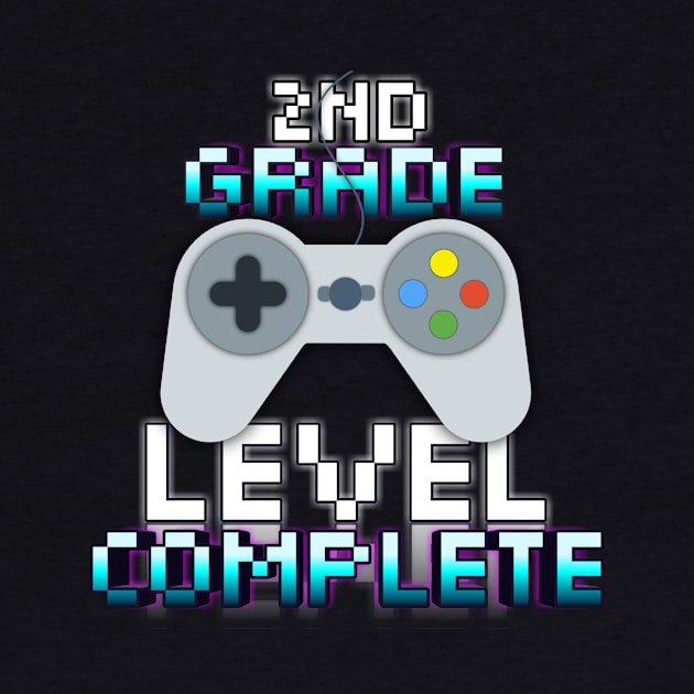 2nd Grade Gamer Graduation Kids School by MaystarUniverse